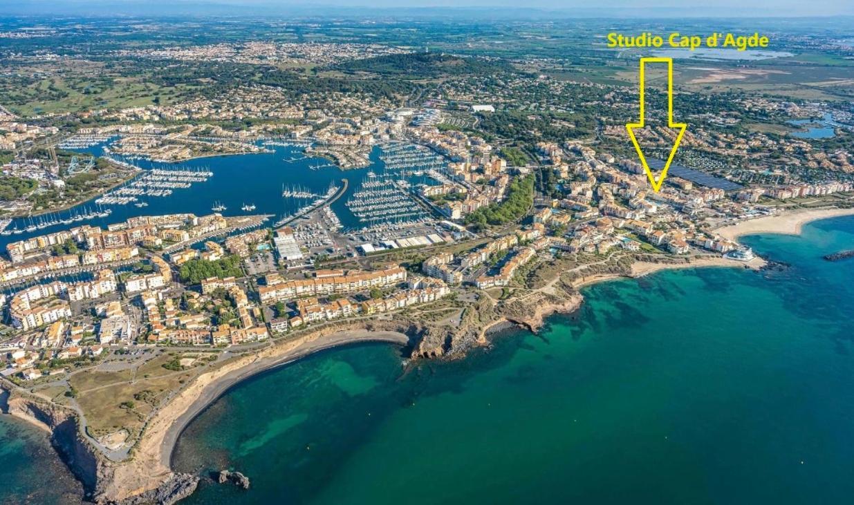 Joli Studio Proche Plage Du Mole Agde Exterior photo